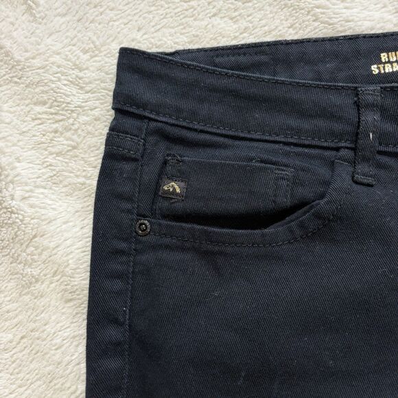 Jordache Denim Jeans Women’s 12 Black Ruby Straight Leg 5 Pocket Denim Casual - Picture 3 of 11
